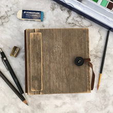 Load image into Gallery viewer, Small, Chunky, Sketchbook, reclaimed, drawing, painting, watercolour, artist, journal, book