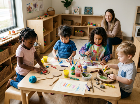 Growing Through Creativity Post 1: Why Every Young Child Should Be Taught Creative Skills