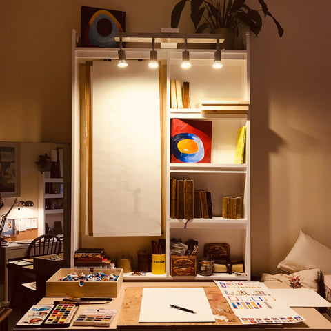 Studio Organization for Creative Chaos